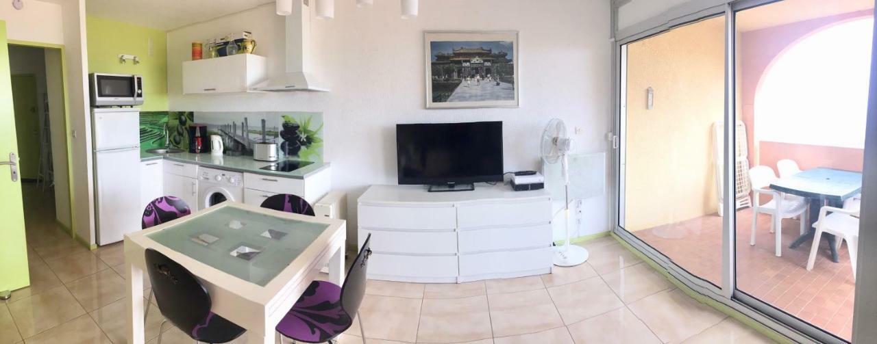 Barcaresa-Agreable Appartement Vue Mer Panoramique Le Barcarès المظهر الخارجي الصورة
